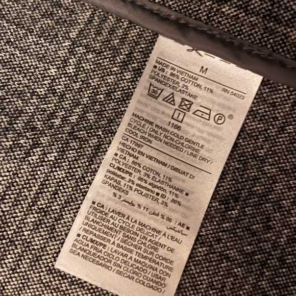 Old Navy black and white Glen Check Plaid Blazer in womens size medium - Picture 5 of 6